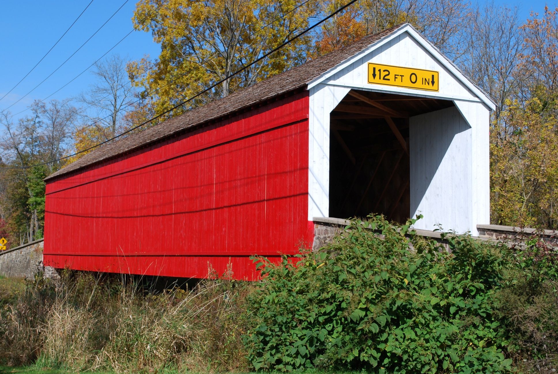 Mood's / Branch Covered Bridge, Bucks County, PA — Photo 2008