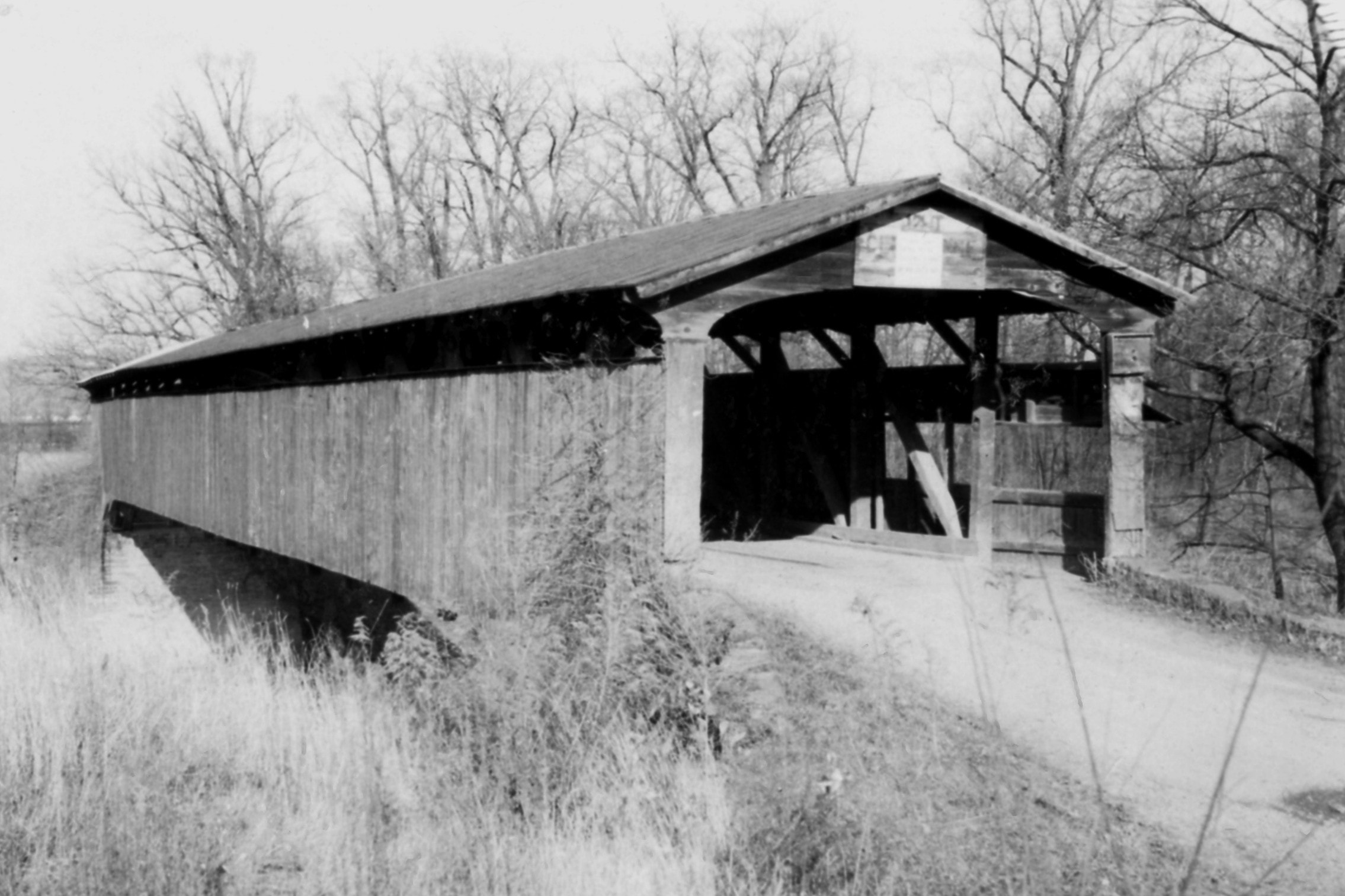 Rupert Covered Bridge, Columbia County, PA — Historical Photo 1959
