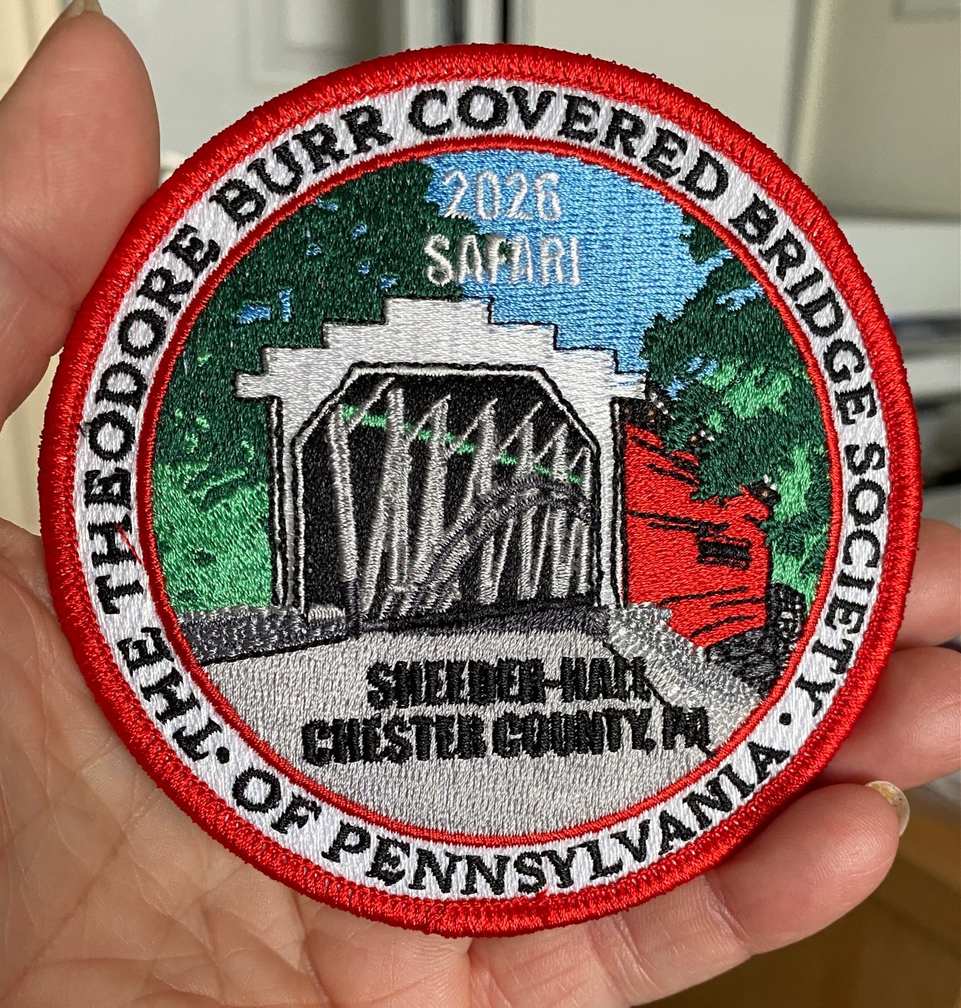 2026 Safari Embroidered Patch