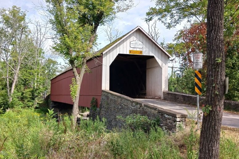 Sheard's Mill / Thatcher Covered Bridge, Bucks County, PA